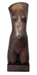 Torzo I (bronz, vka 38 cm)