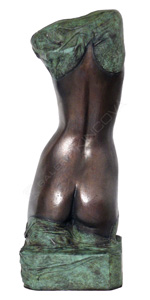 Torzo II (bronz, vka 29 cm)