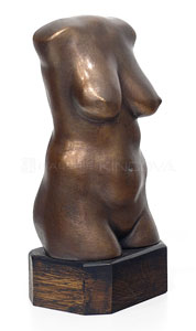 Torzo tlust (bronz, vka 24 cm)