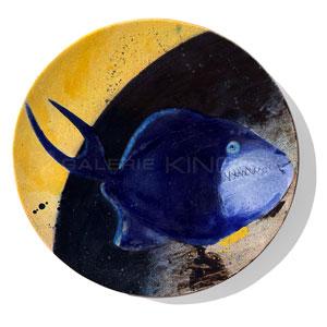 Modrob�l� ryba (tal�� Ø 37.5 cm)