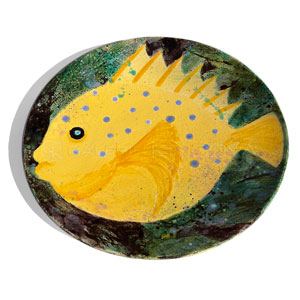 �lut� ryba (tal�� Ø 41 cm)