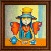 Rann� k�va, dobr� n�lada (30x30cm, 36x36 cm s r�mem)