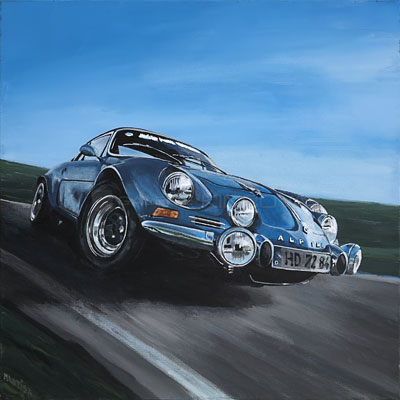 Pod hladinou nebe (60x60 cm)