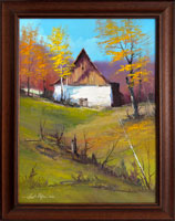 Pod chalupou (30x40 cm, 38x48 cm s r�mem)