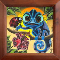 Kdy� dva se r�di maj� (30x30 cm, s r�mem 38x38 cm)