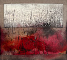 Abstrakce D (45x40 cm)