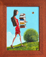 �ten��ka na vych�zce (15x20 cm, 20x25 cm s r�mem)