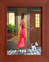 Na ve�ern� vych�zce (15x20 cm, 20x25 cm s r�mem)